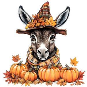 Herbst Maultier Clipart, 14 JPG, Niedlicher Herbst Clip Art, Papier Handwerk, Kartenherstellung, Scrapbooking, digitaler Download, kommerzielle Nutzung