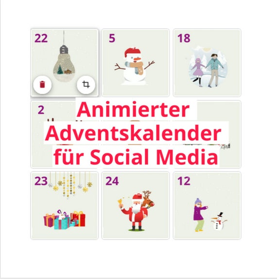Digital Advent Calendar for Whatsapp, Email Facebook Instagram Christmas Calendar Digital 24 Animations and Matching Screenshots - Etsy digital-advent-calendar-for-whatsapp-email-facebook-instagram-christmas-calendar-digital-24-animations-and-matching-screenshots-etsy