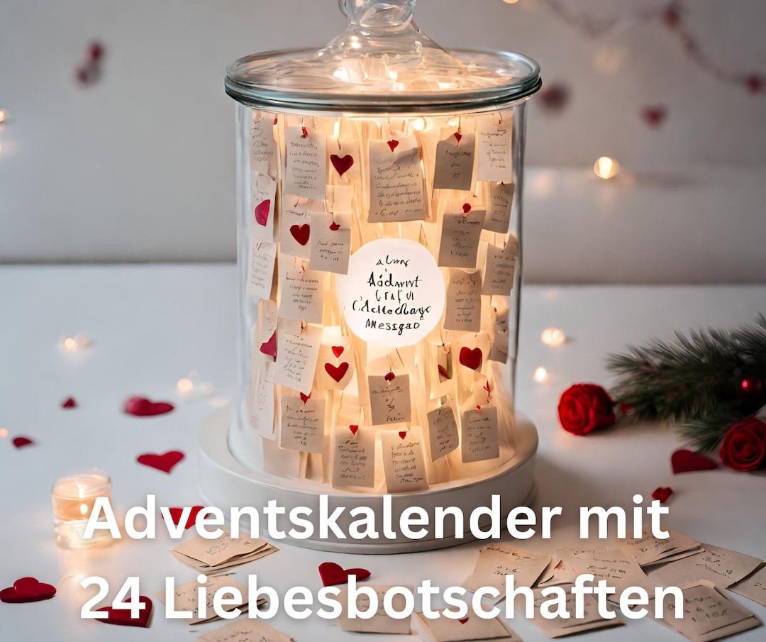 Partner Advent Calendar Romantic Advent Calendar for Couples in Love