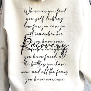 Recovery Quote SVG, Narcotics Anonymous Svg, Alcoholics Anonymous Svg, Recovery Svg, Addiction Svg, Sobriety Svg, Handwritten Svg
