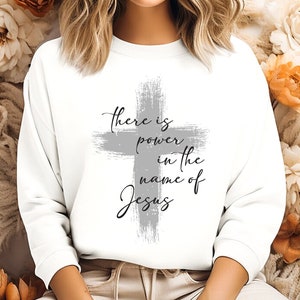 There is Power in the Name of Jesus SVG PNG Christian Svg - Etsy