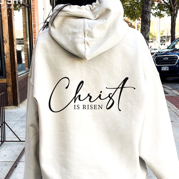 Christ is Risen SVG PNG, Religious svg, Christian Svg, Scripture svg, Bible Verse svg, Blessed svg, Jesus Svg, Risen svg, Easter svg