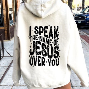 Eu falo o nome de Jesus sobre você SVG, Religioso SVG, Cristão SVG, Jesus SVG, Versículos da Bíblia SVG, Fé SVG, Páscoa SVG, Letras de Música SVG