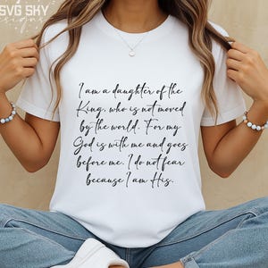 I Am A Daughter Of The King SVG PNG, Proverbs 31 Svg, Religious Svg, Bible Verses Svg, Christian Svg, Faith Svg