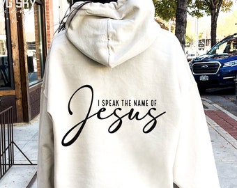 I Speak The Name of Jesus SVG, Religious Svg, Jesus Svg, Bible Svg, Christian Svg, In Jesus Name, Faith Svg
