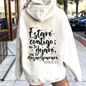Estaré Contigo No Te Dejaré Ni Te Desampararé SVG, Bible and Christian Quotes Designs in Spanish, Spanish Bible Verses, Latina Svg, Png File