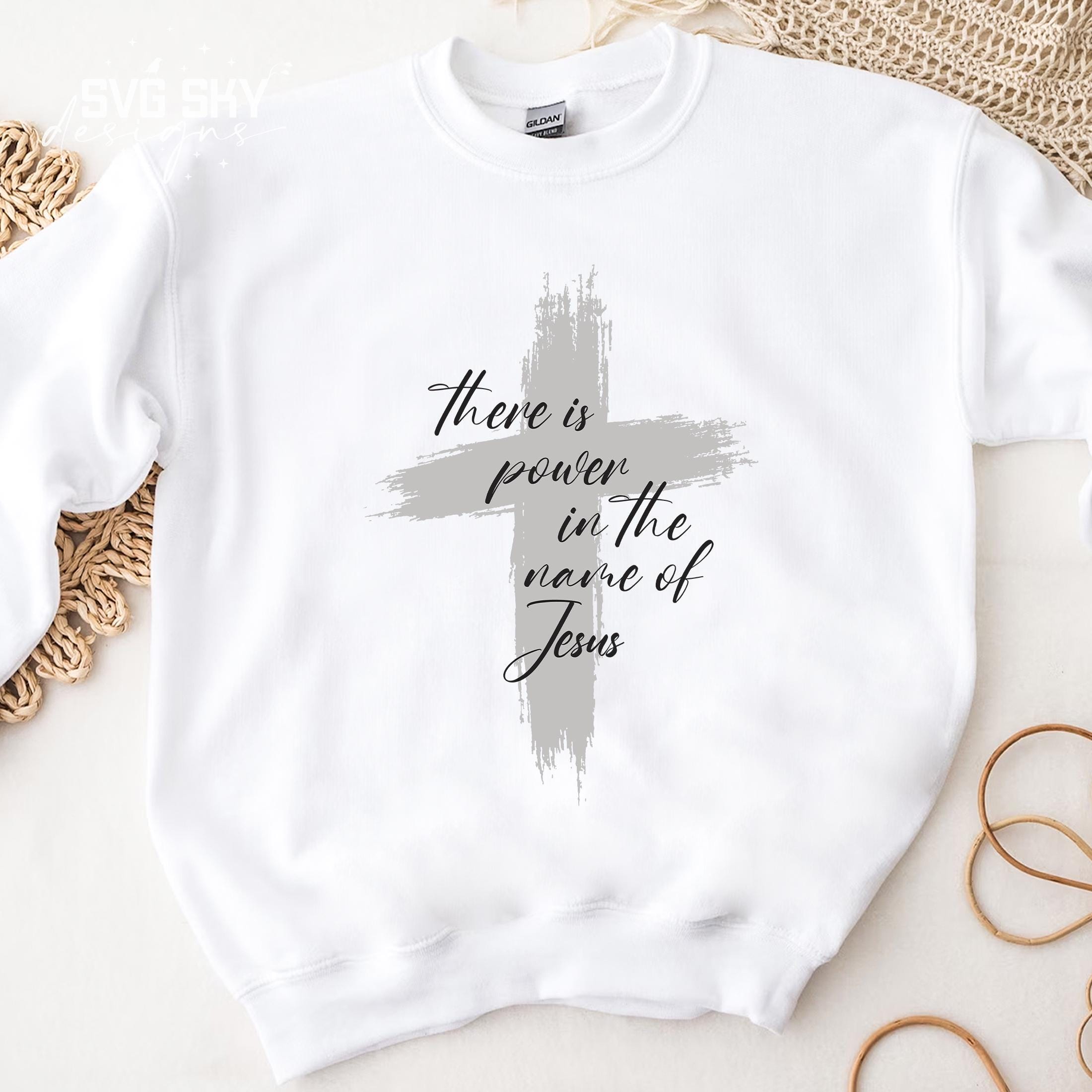 There is Power in the Name of Jesus SVG PNG, Faith Svg, Christian Svg ...