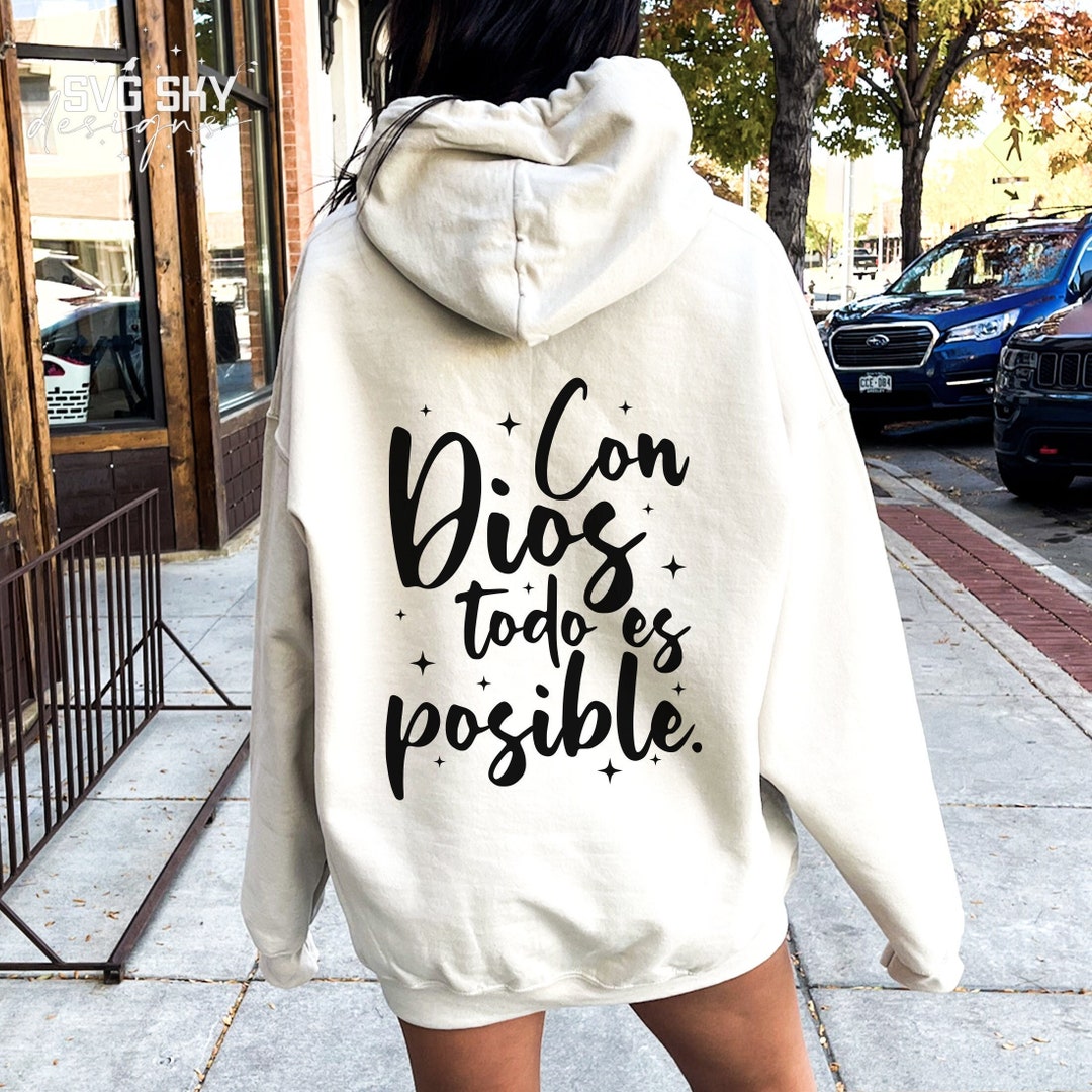 Con Dios Todo Es Posible SVG PNG, Bible and Christian Quotes Designs in ...