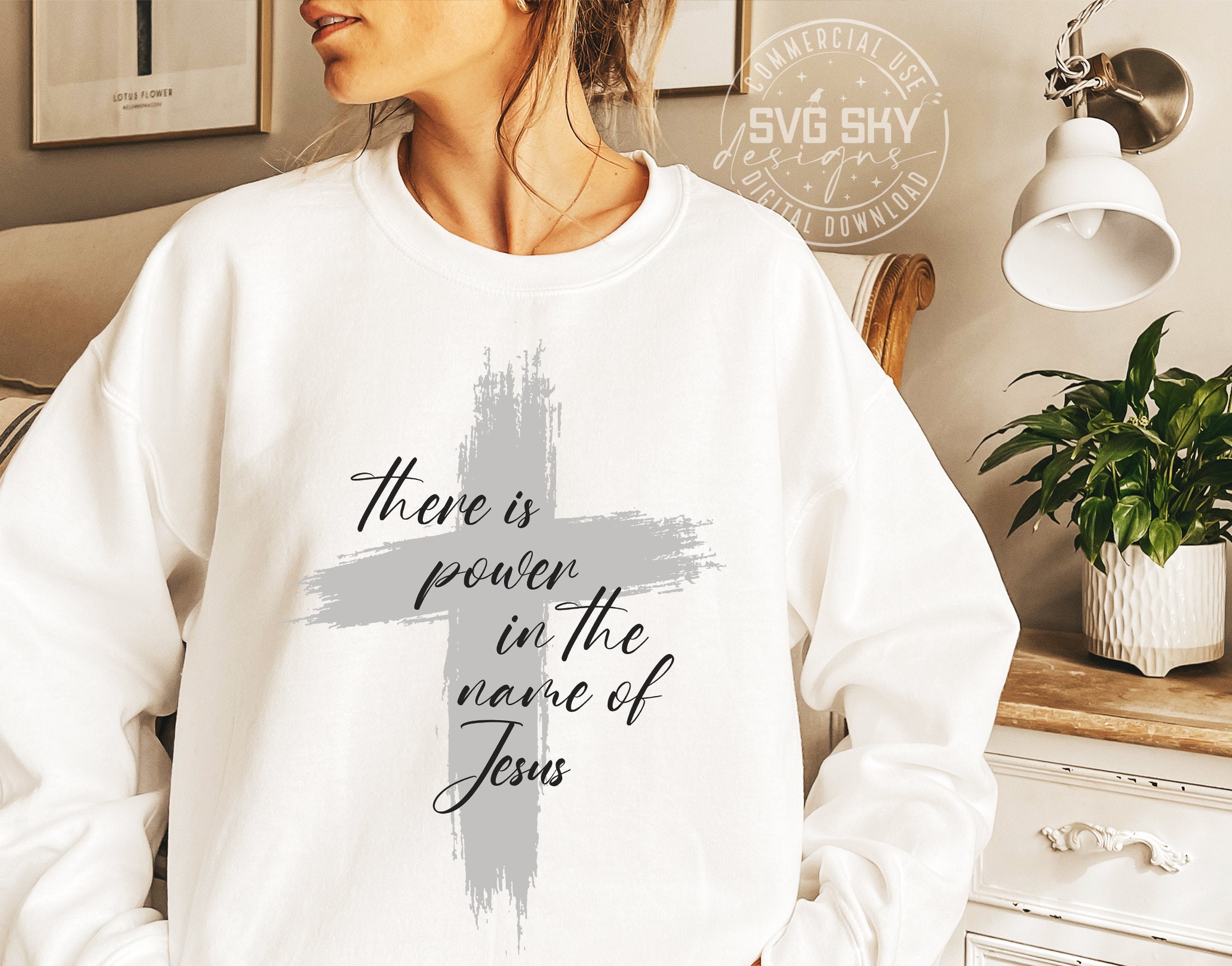 There is Power in the Name of Jesus SVG PNG Faith Svg - Etsy Australia