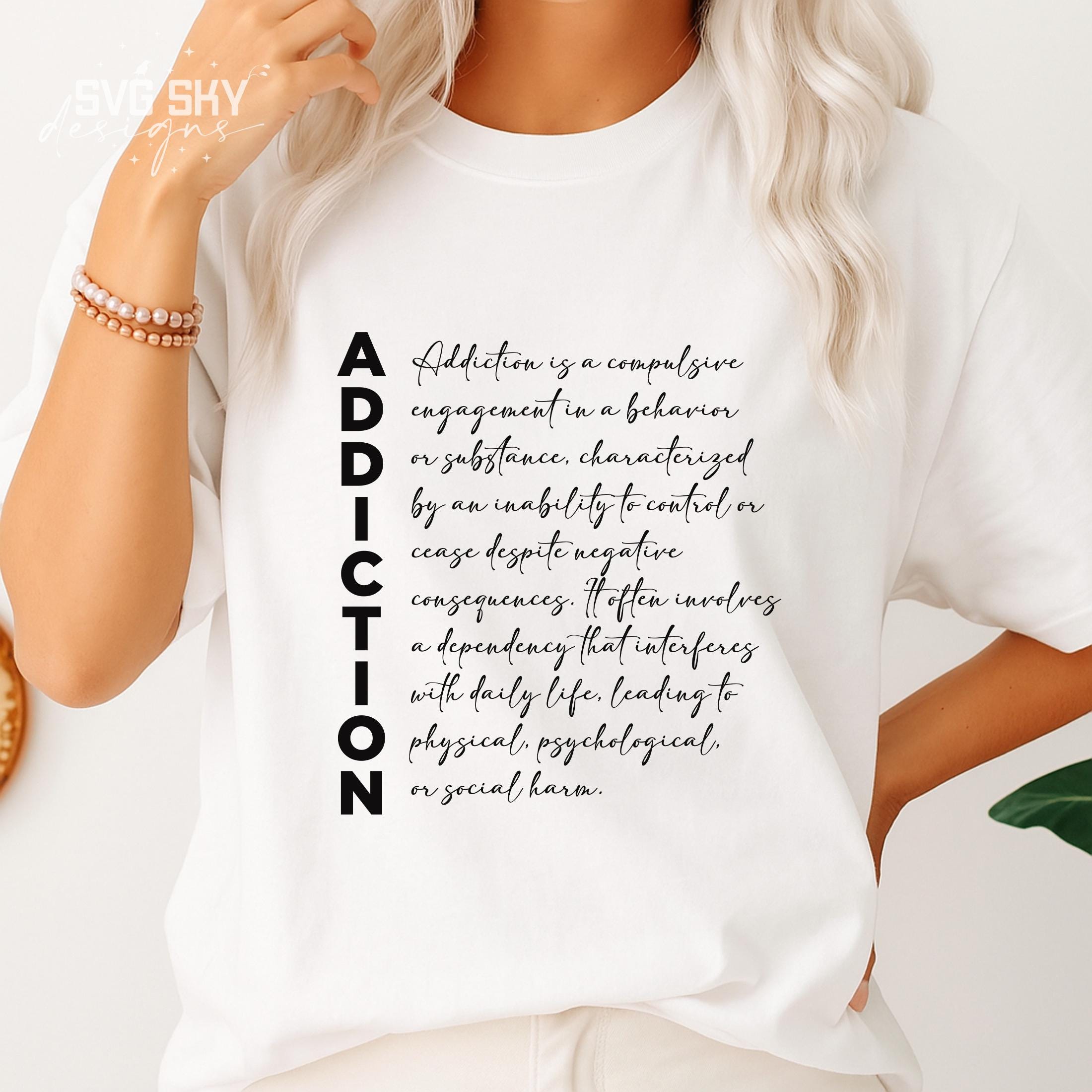 Addictive Behaviours Shirt Printen Alfaq Martyr Oversized T-Shirt
