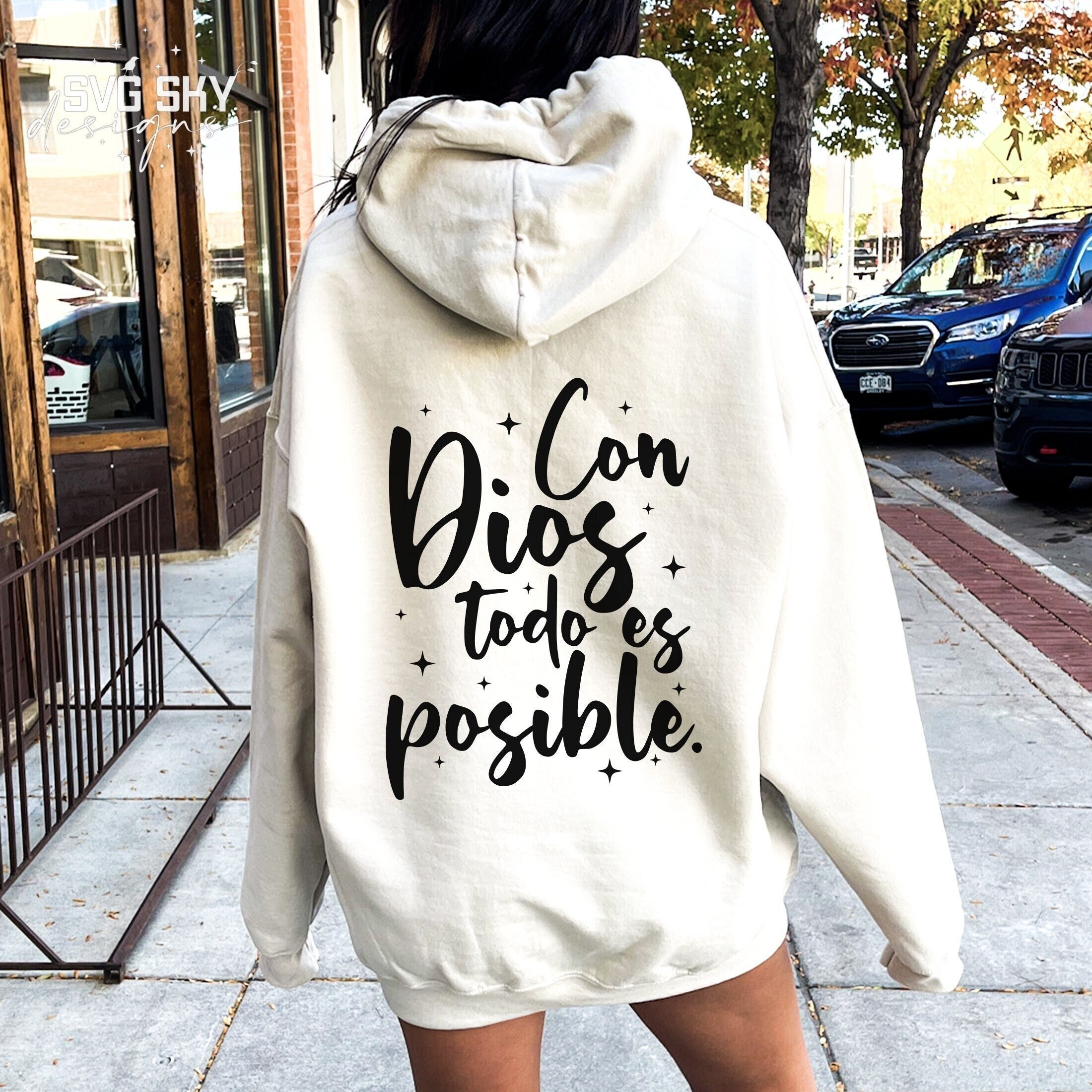 Con Dios Todo Es Posible SVG PNG, Bible and Christian Quotes Designs in ...