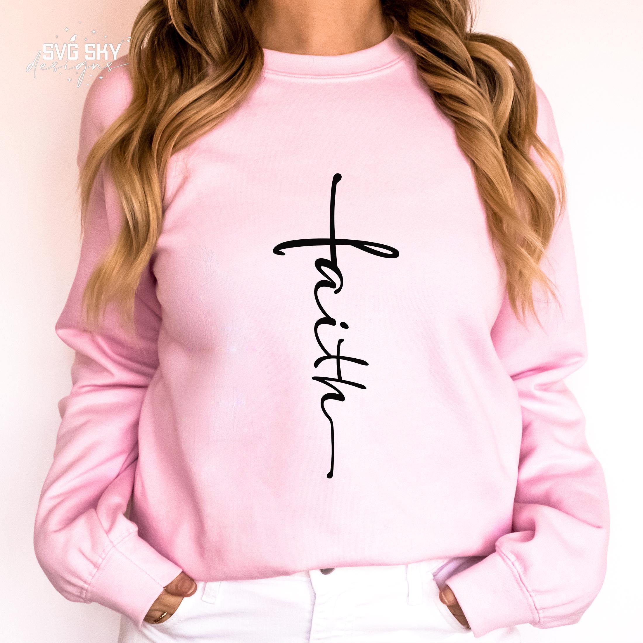 Faith Cross SVG PNG PDF, Christian Svg, Faith Svg, Bible Svg, Jesus Svg ...