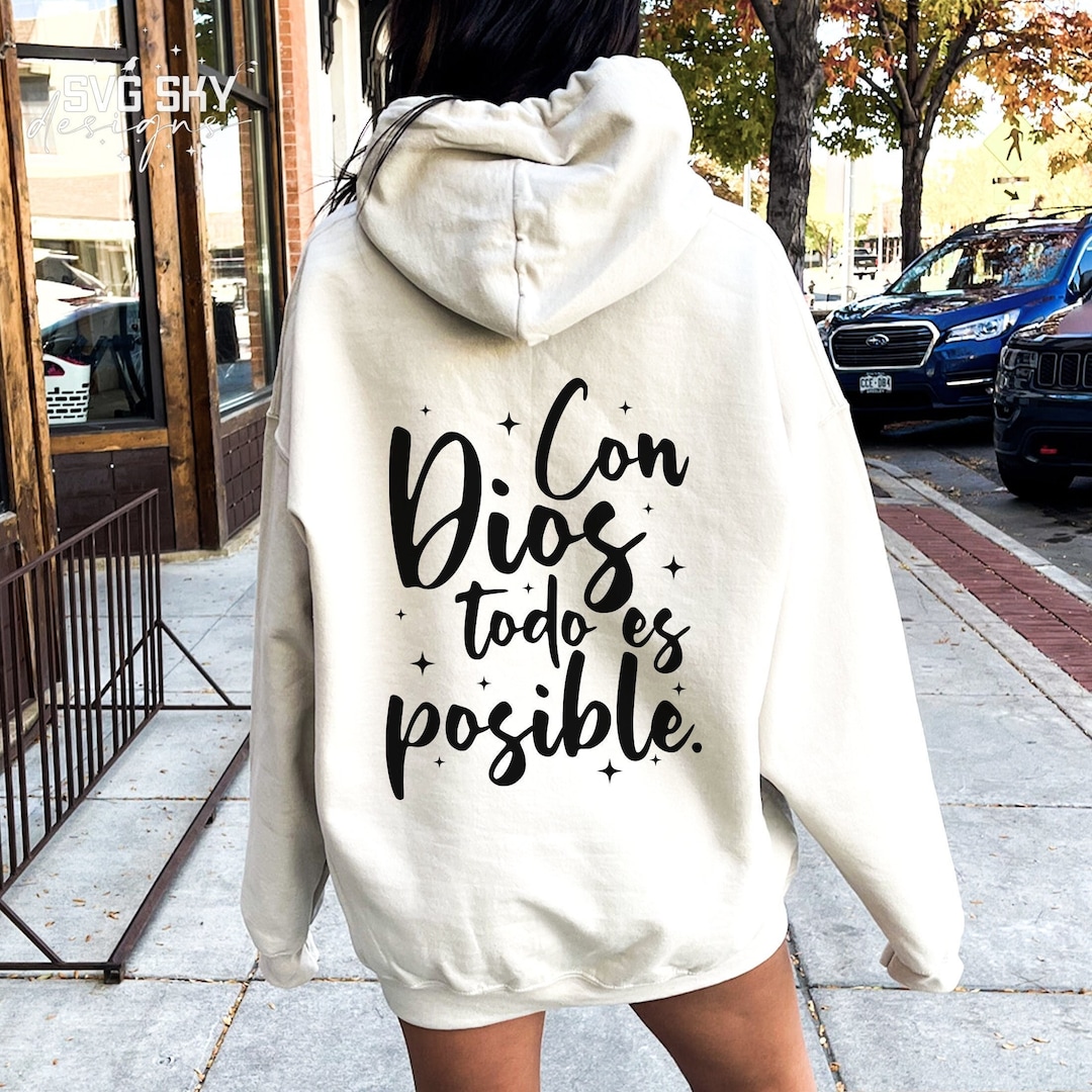 Con Dios Todo Es Posible SVG PNG, Bible and Christian Quotes Designs in ...
