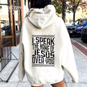 I Speak The Name Of Jesus SVG PNG, Religious Svg, Christian Svg, Jesus Svg, Bible Verses Svg, Faith Svg, Easter Svg, Song Lyrics Svg