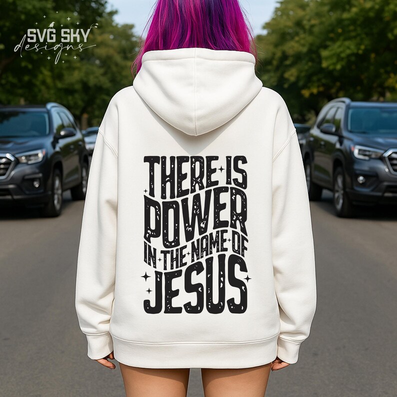 There is Power in the Name of Jesus SVG PNG, Religious Svg, Christian ...