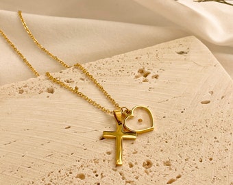 Mustard Seed with Cross | Seed of Faith | Baptism | Confirmation | Bible Gift | Easter | Cross Necklace | Faith Necklace | Faith Gifts