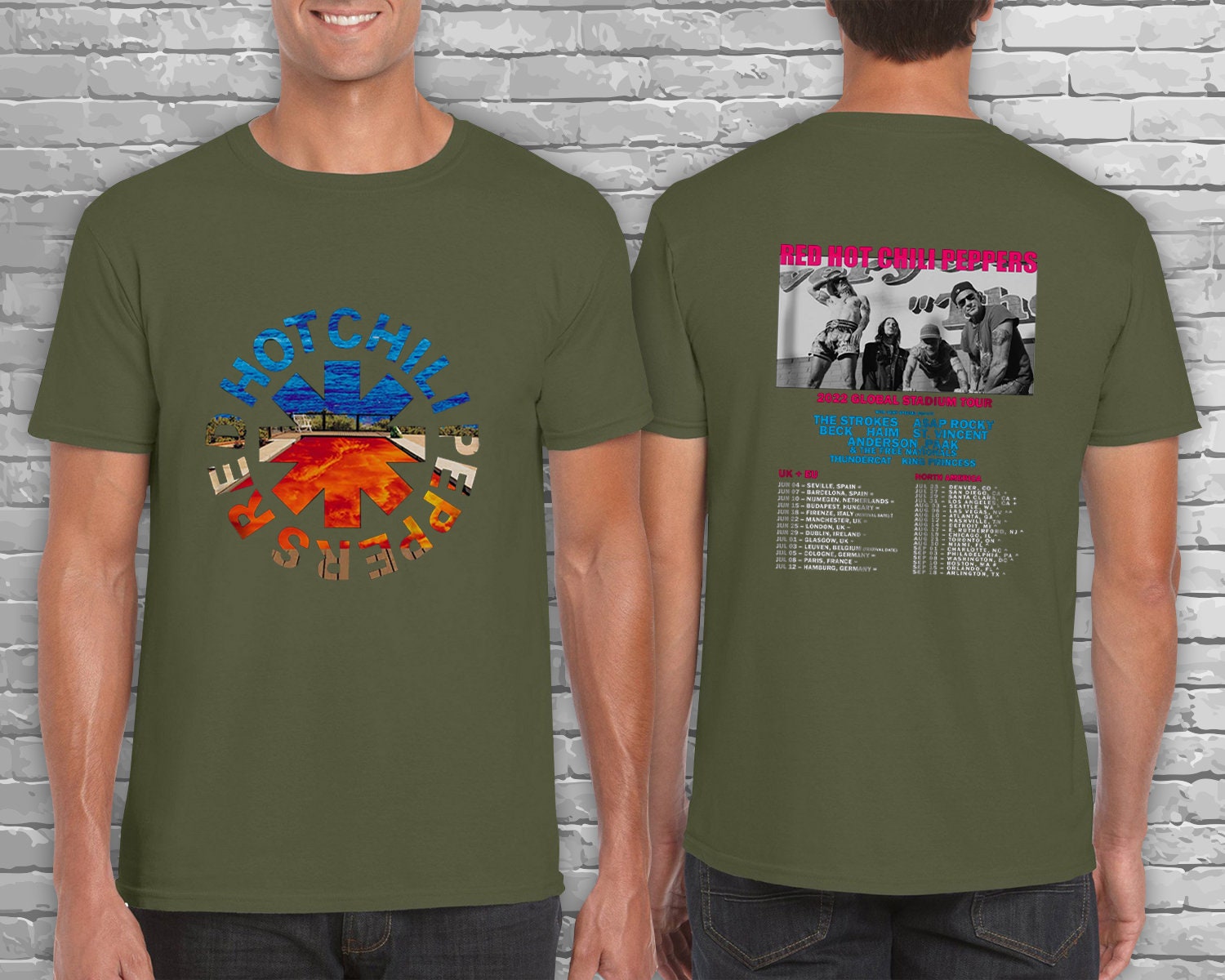 Red Hot Chili Peppers World Tour 2023 Shirt, Red Hot Chili Peppers Tour