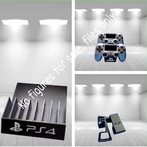 Soporte base de pared anclaje para mando Playstation 4 PS4. Envío GRATIS  ESPAÑA