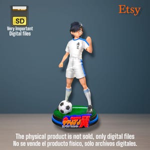 figura de  Hajime Taki, de Capitan Tsubasa es archivo STL no figura fisica
