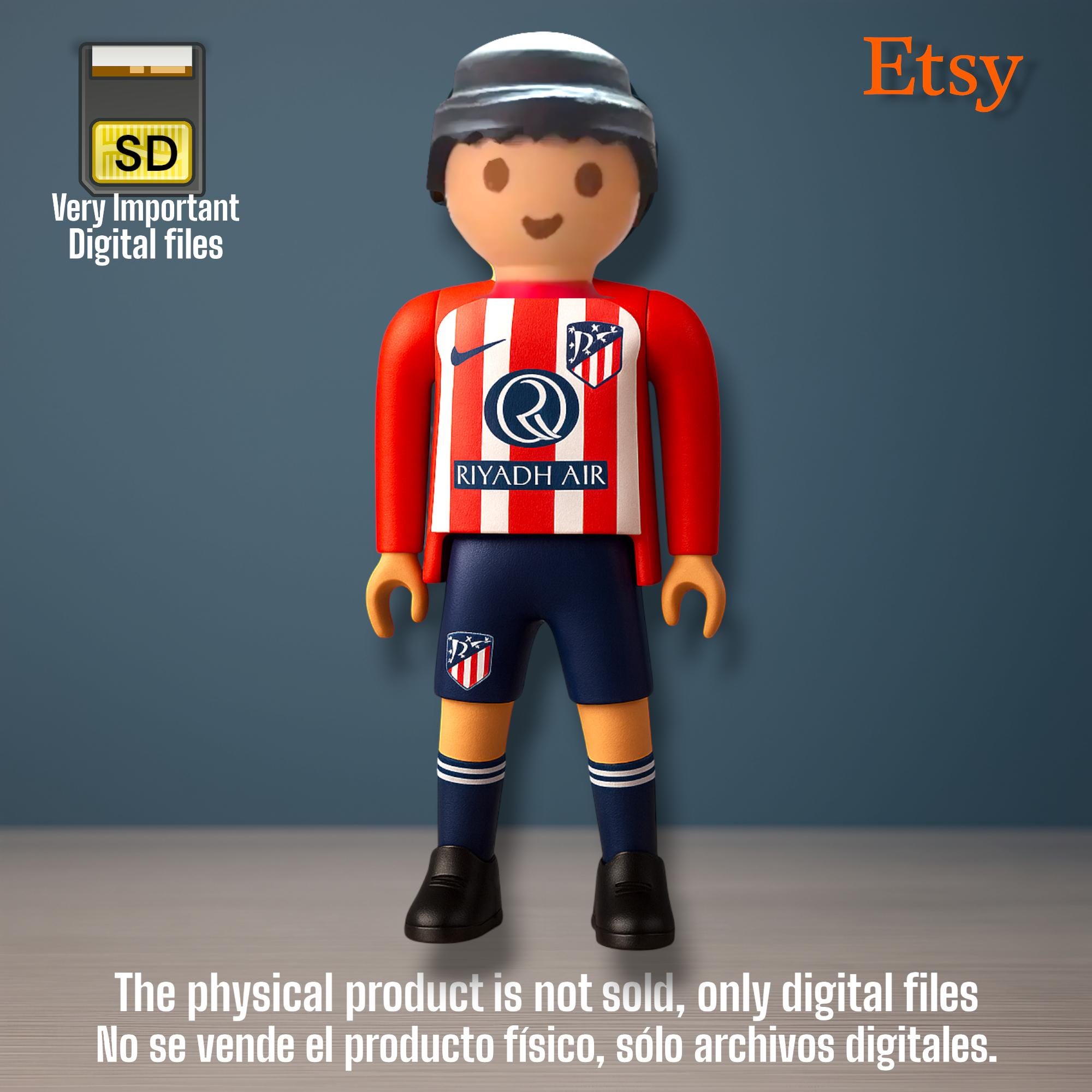 Playmobil Large Size – STL File to Create Your Own 3D Figure