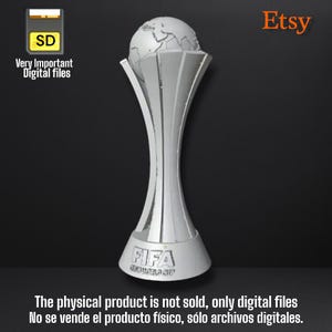 Club Trophy – STL File for 3D Printing, Create Your Own Trophy!
