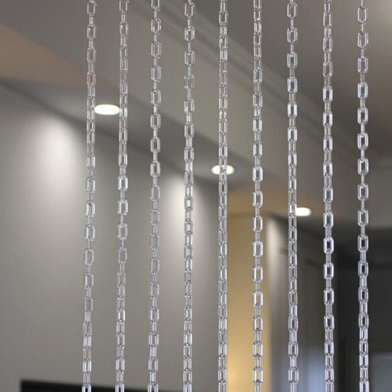 Acrylic Beaded Doorway Curtain/room Divider, Interior Decoration Living