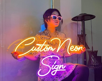 Bedroom Decor | Neon Wall Art | Party Neon | Kids Room | Man Cave Decor | Custom Neon Sign | Personalized LED Neon Light
