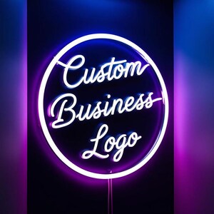 Logo d&#39;entreprise | Bar à la maison | Décoration de chambre à coucher | Art mural néon | Néon de fête | Chambre d&#39;enfants | Déco homme des cavernes