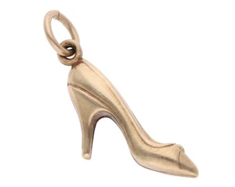 9kt gouden schoenbedel.