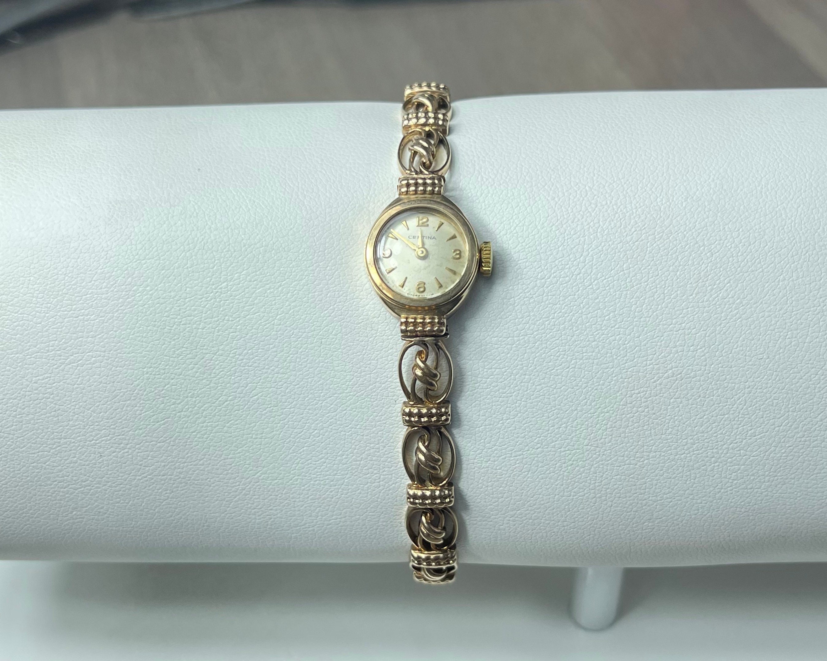 Ladies 9ct Gold CERTINA Wrist Watch - Etsy UK