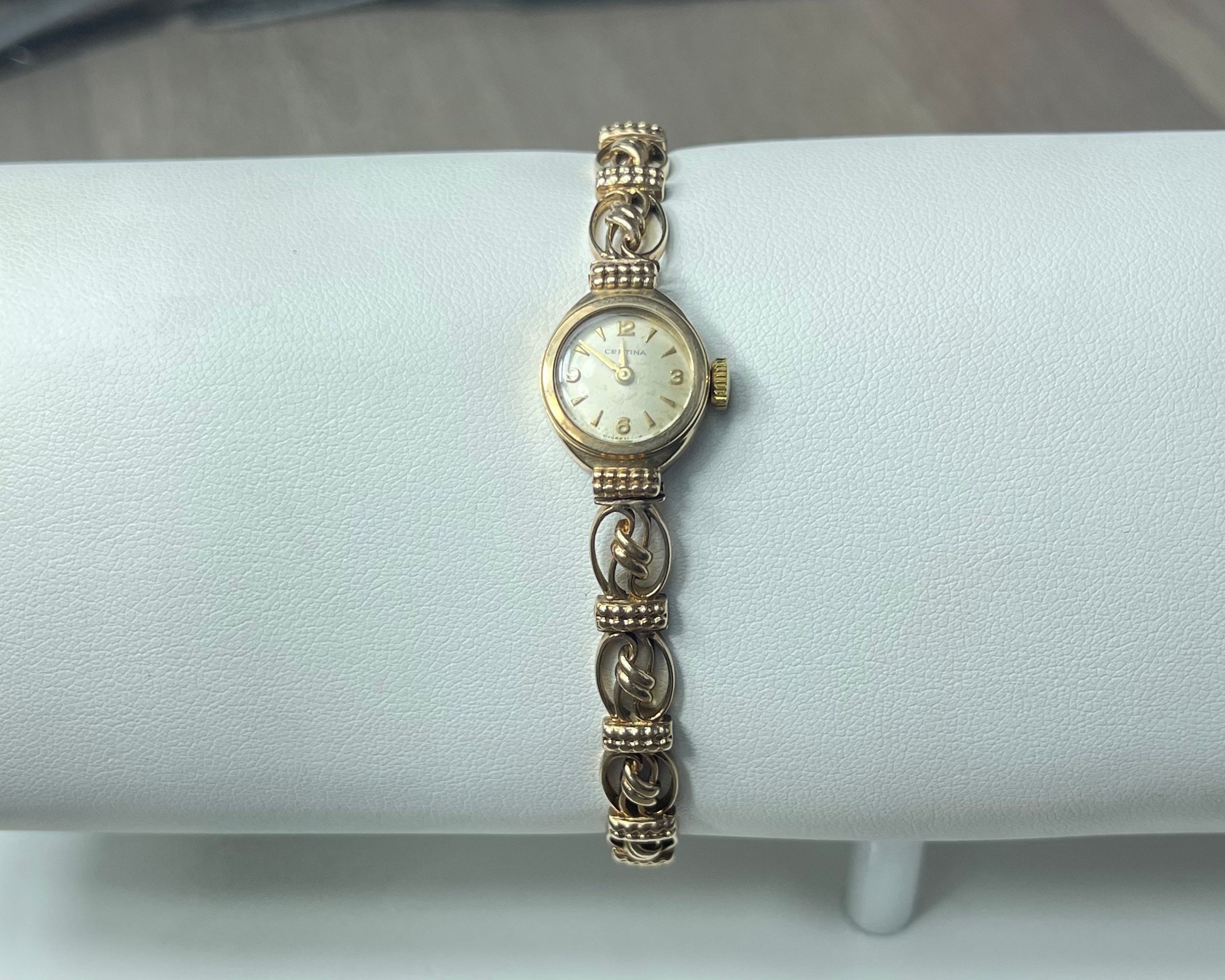 Ladies 9ct Gold CERTINA Wrist Watch - Etsy UK