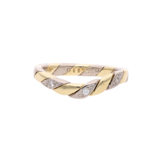 18ct Rose Gold Solitaire Diamond Wishbone Ring (Size L) – Lilia Nash  Jewellery