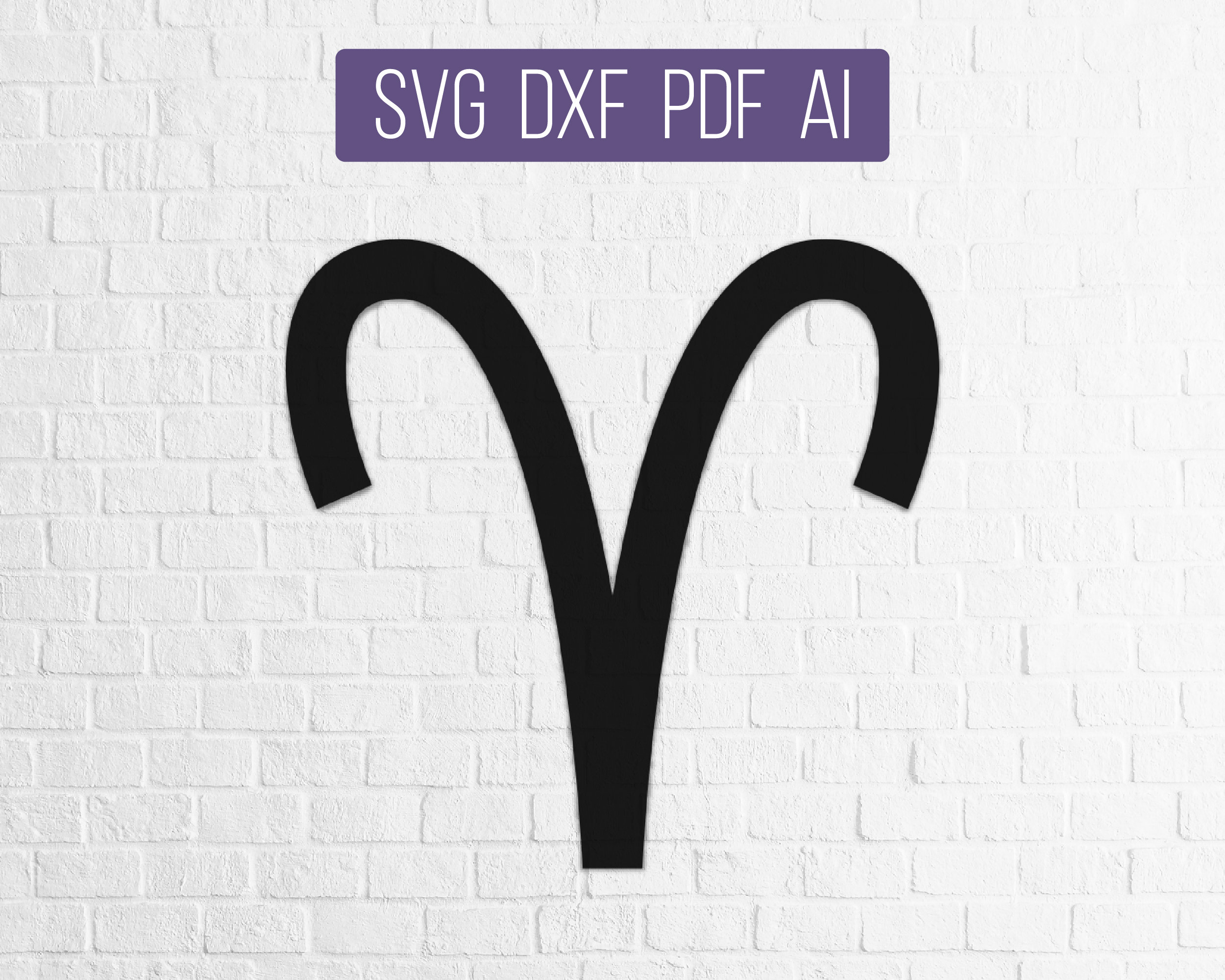 Zodiac Signs Laser Cut Bundle (svg, Dxf, Pdf, Ai), Horoscope Astrology ...