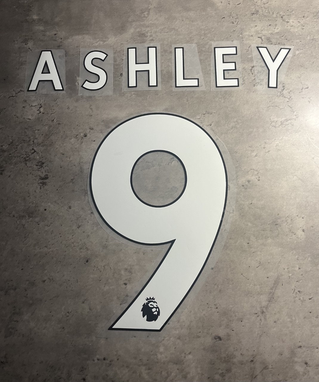 Premier League Football Shirt Name Number Printing 2018 Onward Etsy UK