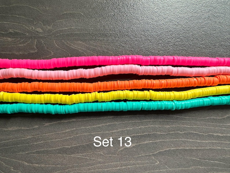 Polymer Clay Beads, 6mm Beads Strands, Jewellery Making Supplies, Small