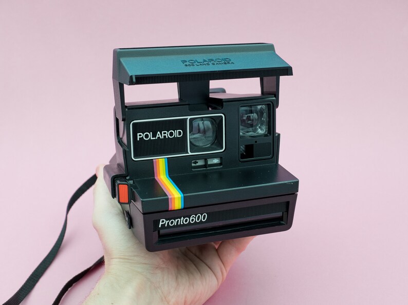 Polaroid Pronto600 Vintage Instant Camera 80s Retro Appareil Vintage