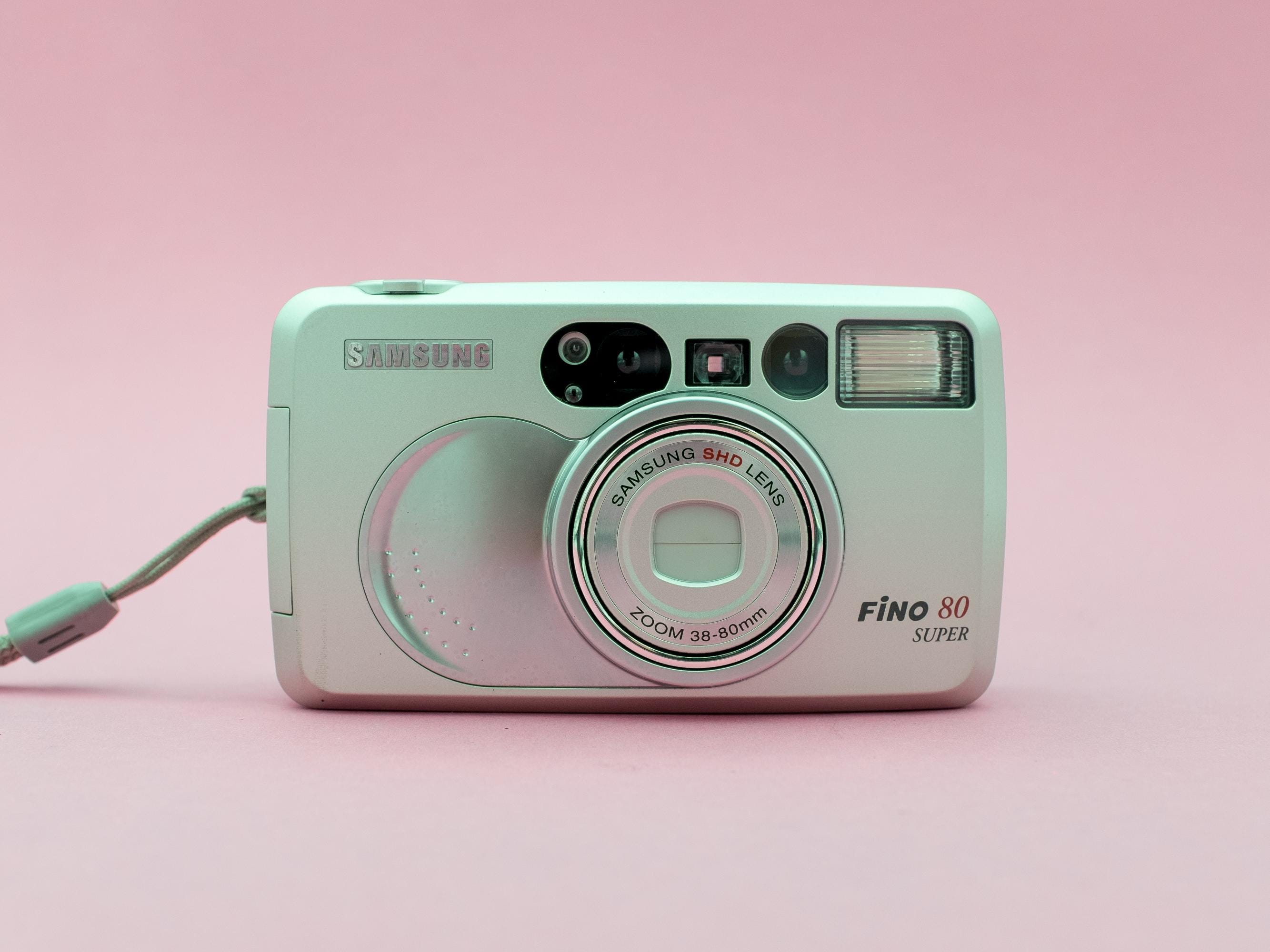 Samsung Fino 80 Super Vintage Film Compact Zoom Camera (also
