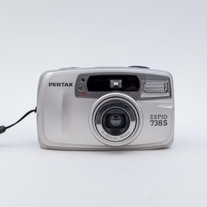 Pentax Espio 738S Vintage Analog 35mm Film Camera Retro Compact Camera with Camera Case   | 30 Days Guarantee