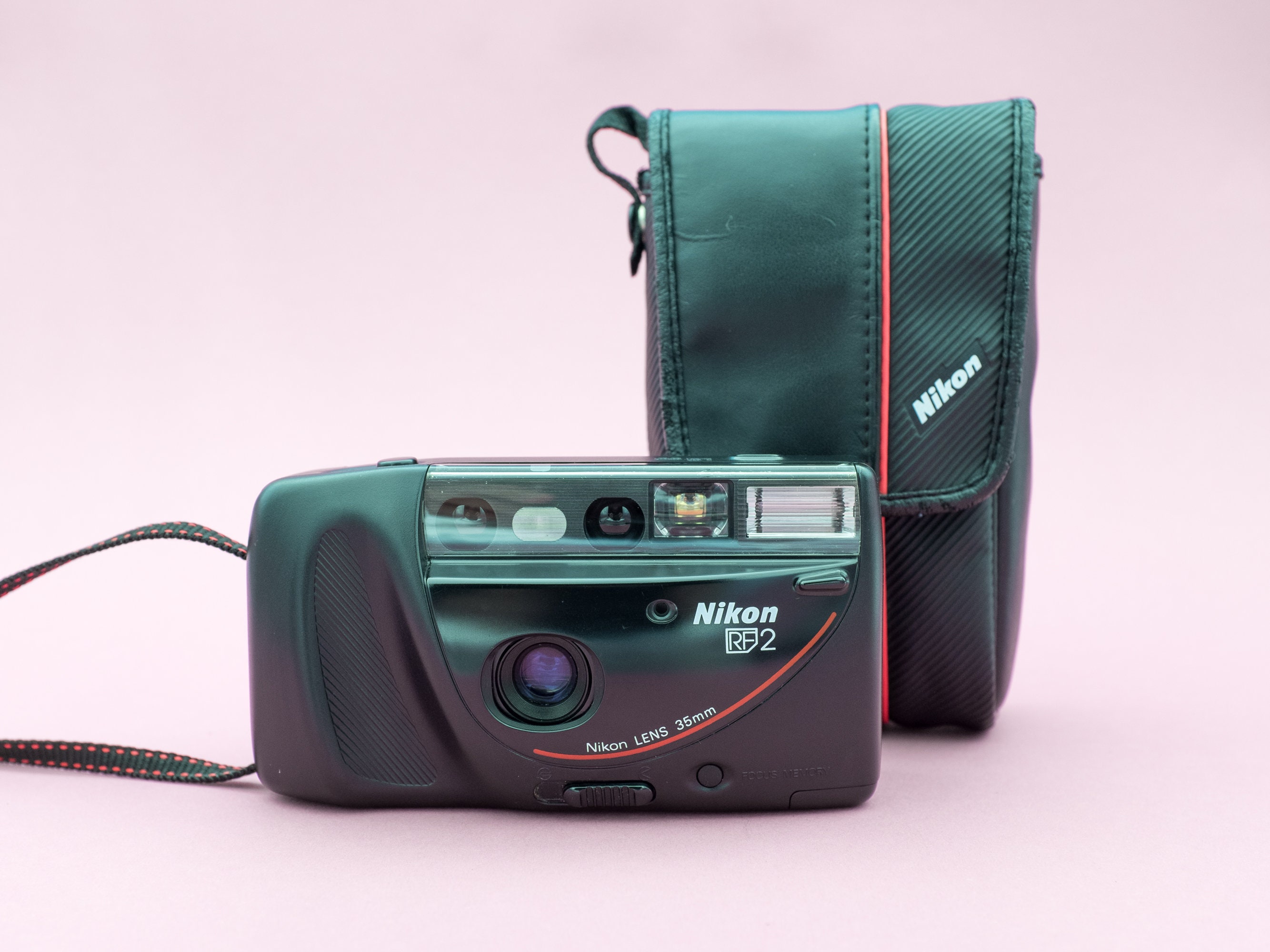 Nikon RF2 Point and Shoot 35mm Film Camera Vintage Retro From 1988