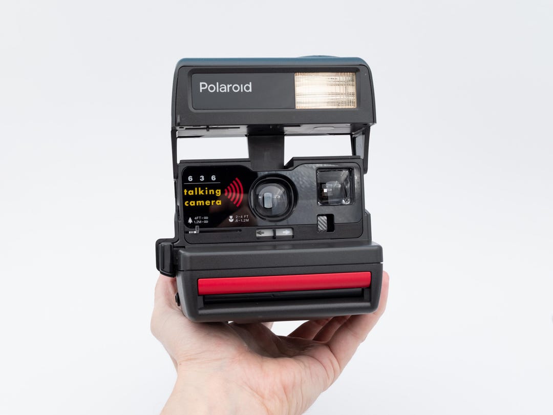 Appareil Polaroid 636 Talking Camera Vintage 90's