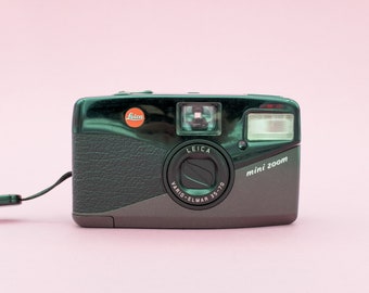 Cámara Leica Mini Zoom Vintage Rangefinder para película de 35 mm Appareil Photo Argentique / Filmkamera analog / / 30 días de garantía