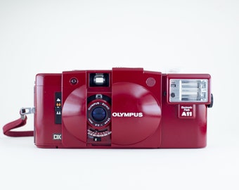 Olympus XA3 Red Compact 35mm Film Camera From the 80's - Etsy