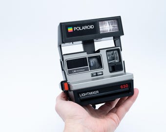 Polaroid Lightmixer 630 Vintage Instant Camera for Polaroid 600 Film (still available) | 30 Days Return Policy | Sofortbildkamera