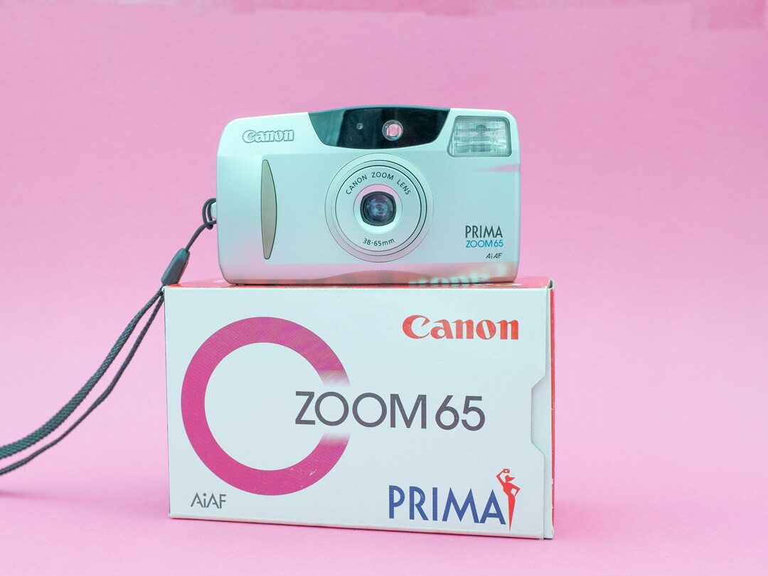 Canon Prima Zoom 65 Analog Y2K Pointandshoot Camera for 35mm Etsy