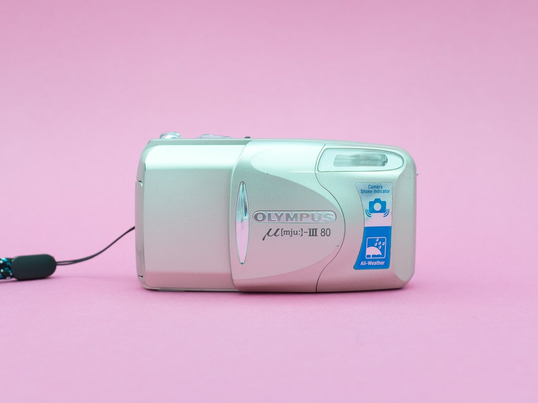 Olympus Mju III 80 Zoom Analog 35mm Film Camera Zoom Point Etsy