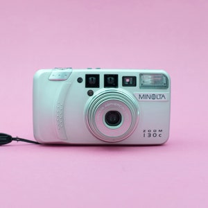 Minolta Zoom 130c Analogue Zoom Camera for 35mm Film with Great Zoom Capabilities | In Great Condition | 30 Days Guarantee