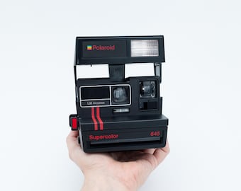 Appareil photo instantané vintage Polaroid LM Color Supercolor 645 | Appareil Photo Instantané millésime | Testé avec un film | Garantie de 30 jours