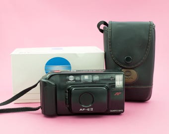 Appareil photo argentique compact AF-EII Minolta des années 1980 pour pellicules 35 mm rétro vintage | Appareil photo Argentique 35 mm | Garantie de 30 jours