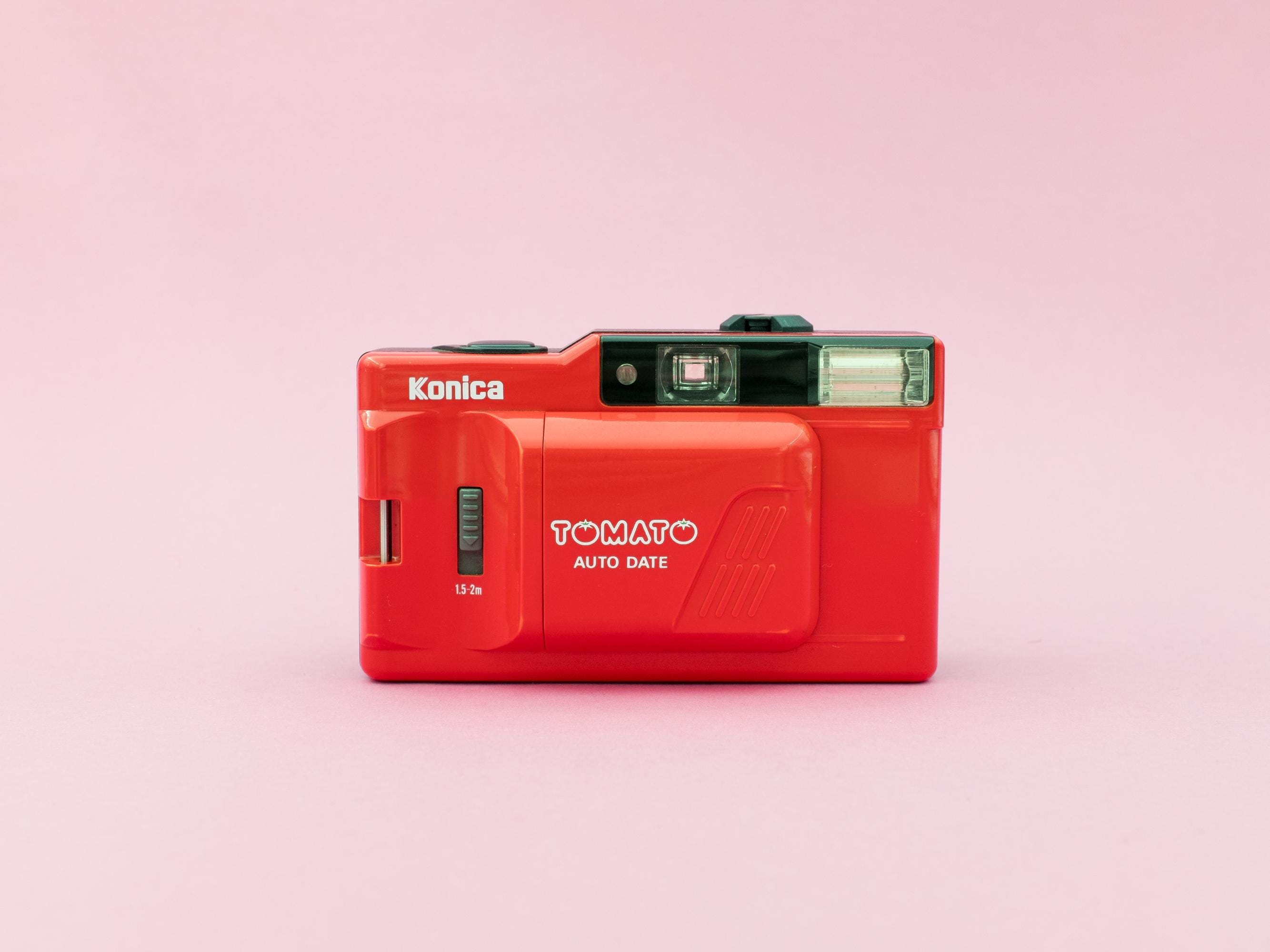 Konica Tomato Vintage Film Point-and-shoot Compact Camera