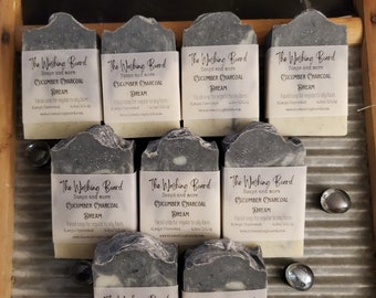 Cucumber Charcoal Dream  Facial soap